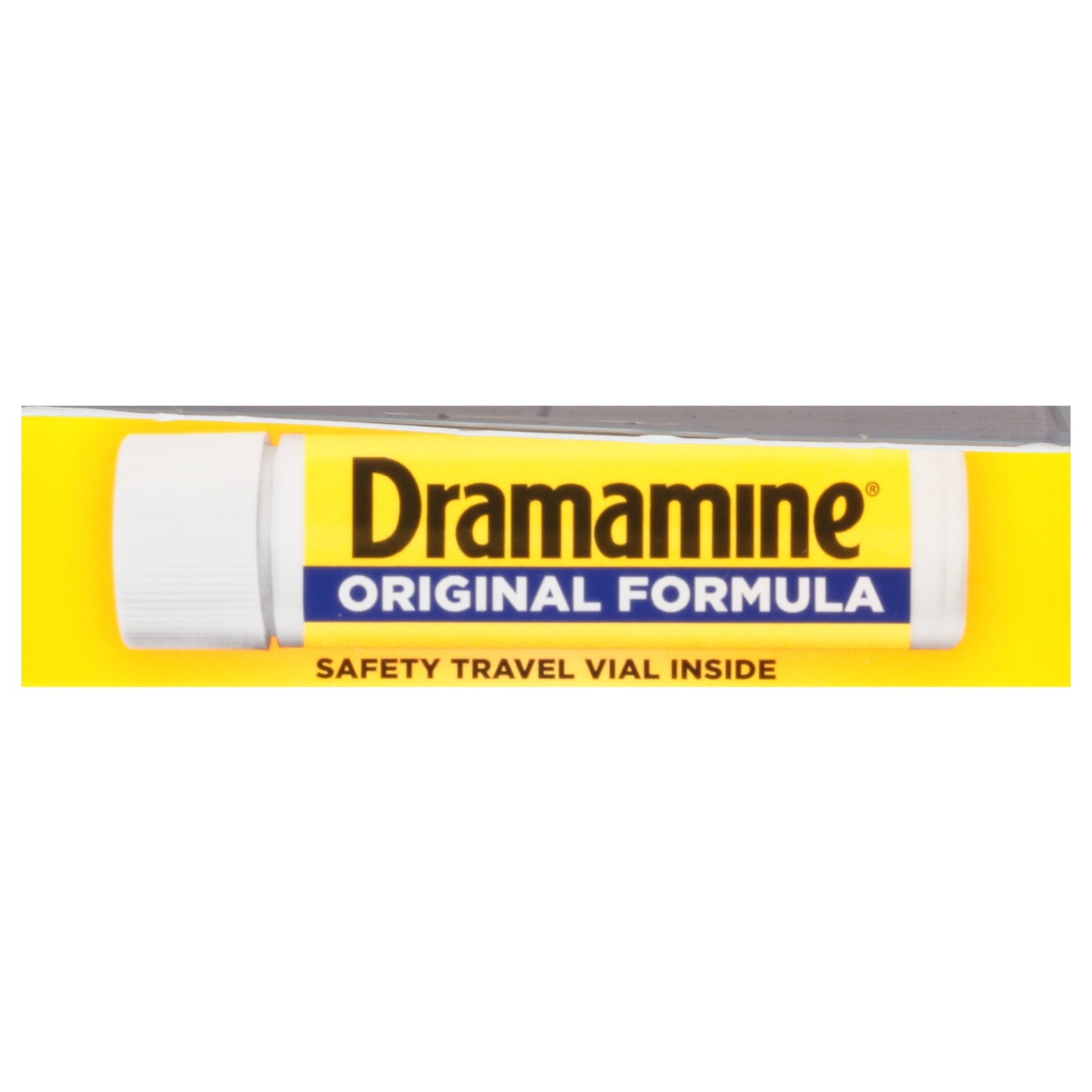 (2 pack) Dramamine Original, Motion Sickness Relief, Sensitive Stomach Travel Vial, 12 Count
