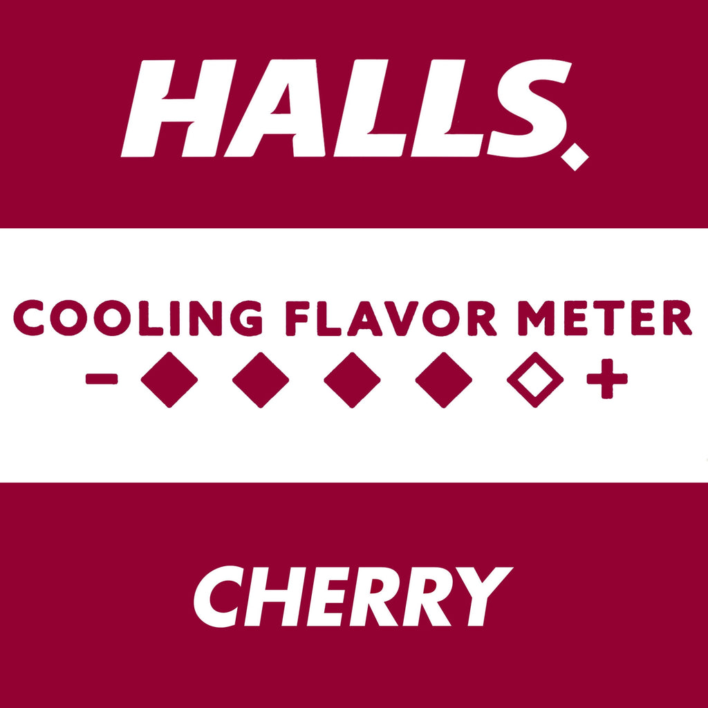(2 pack) HALLS Relief Cherry Cough Drops, Economy Pack, 80 Drops