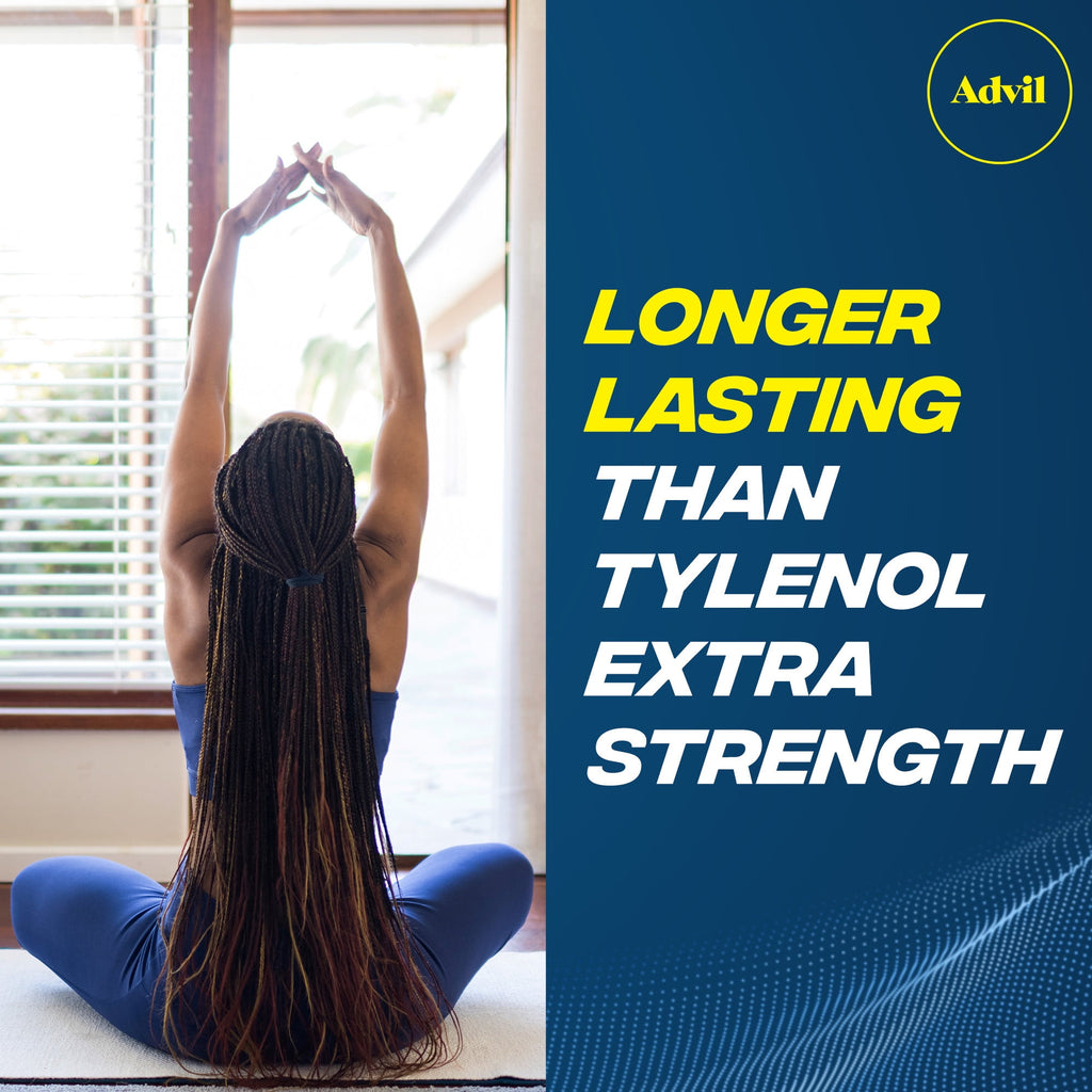 Advil Pain Relievers and Fever Reducer Coated Tablets, 200 Mg Ibuprofen, 50 Count