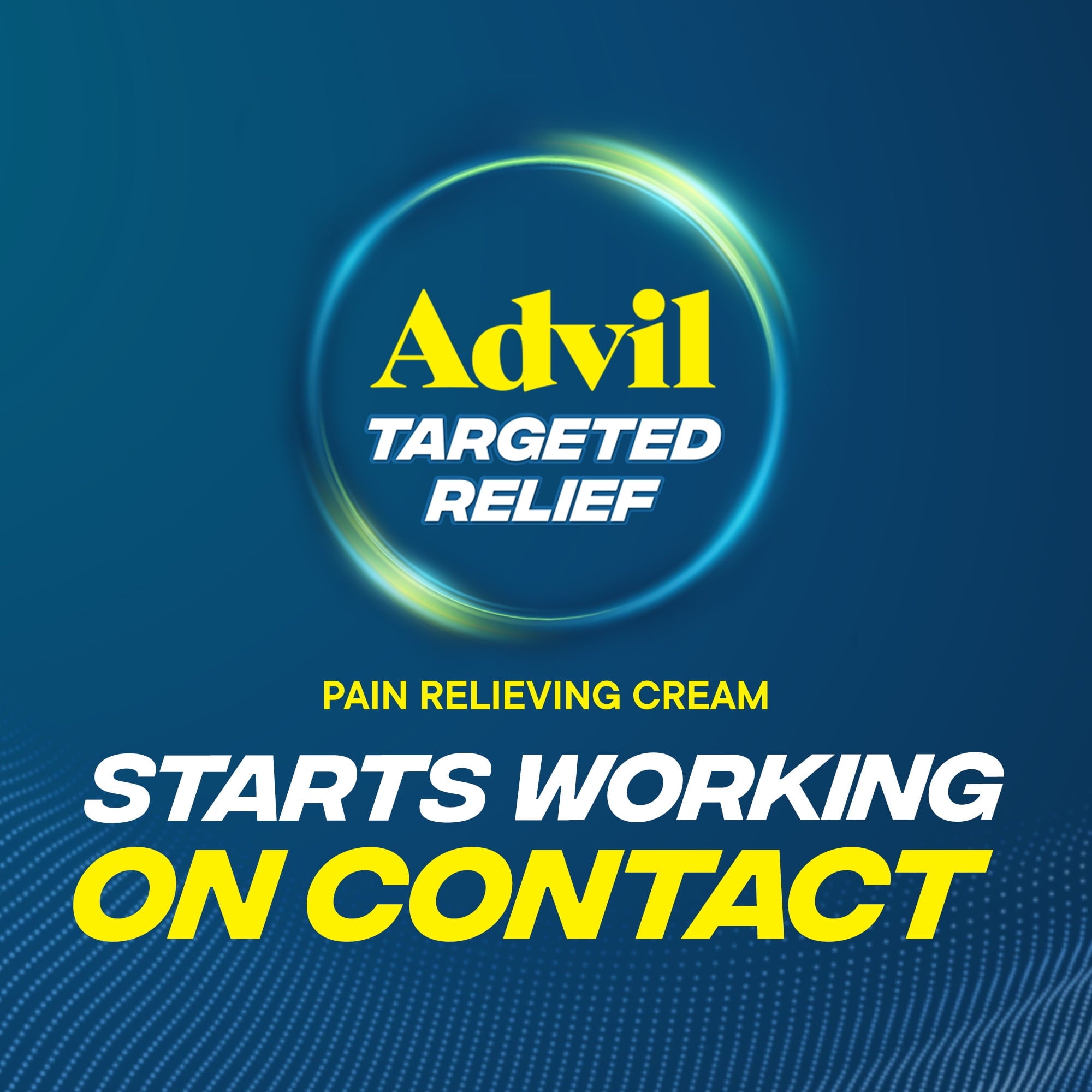 Advil Targeted Relief Pain Relieving Cream, Up to 8 Hours of Powerful Relief - 2.3 Oz