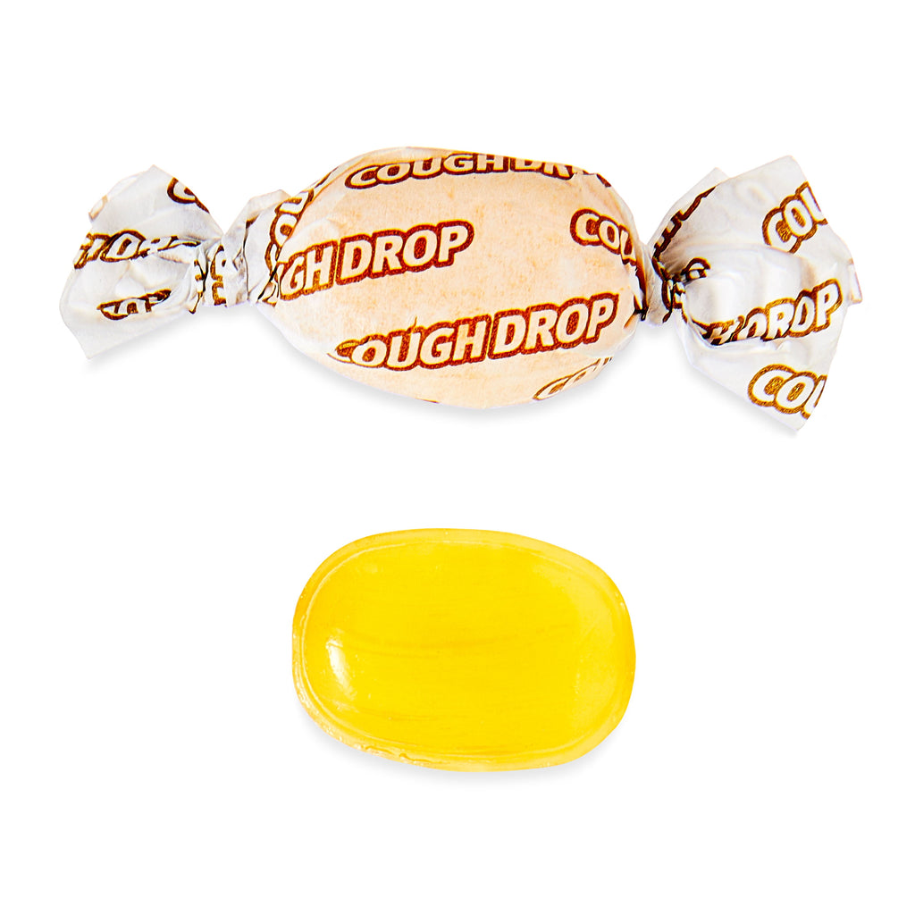 Equate Sore Throat and Cough Relief Menthol Cough Drops, Honey Lemon Flavor, 30 Count, Compare to HALLS® Honey Lemon Active Ingredient