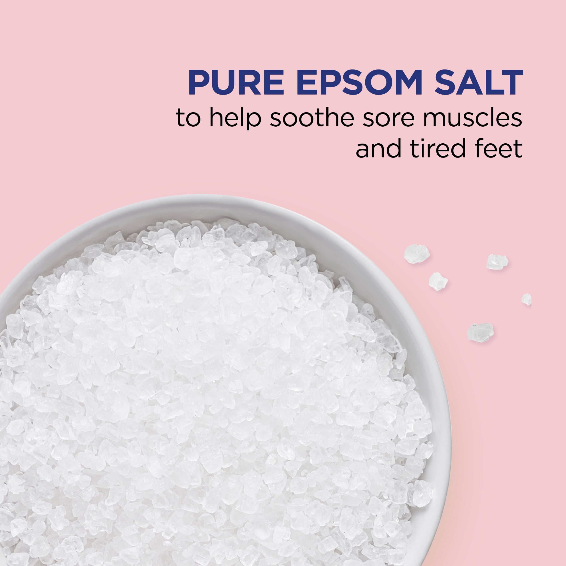 Dr Teal's Pure Epsom Salt Soak, Therapeutic, Fragrance Free, 6 lbs