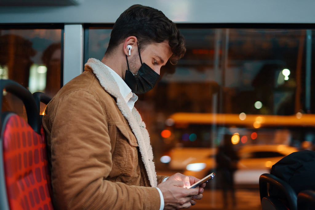 Equate Earloop Disposable Face Masks, Black, 25 Count