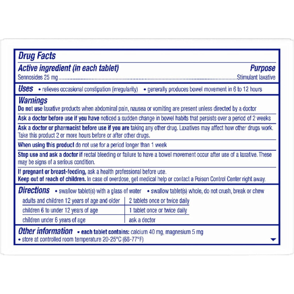 Ex-Lax Maximum Strength Stimulant Laxative Constipation Relief Pills for Occasional Constipation - 24 Count