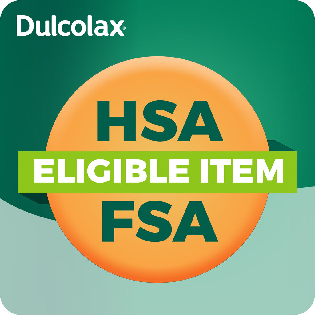 Dulcolax Stimulant Laxative Medicated Suppositories, Predictable & Effective Constipation Relief, Softens Stool, Bisacodyl 10 mg, 4 Count