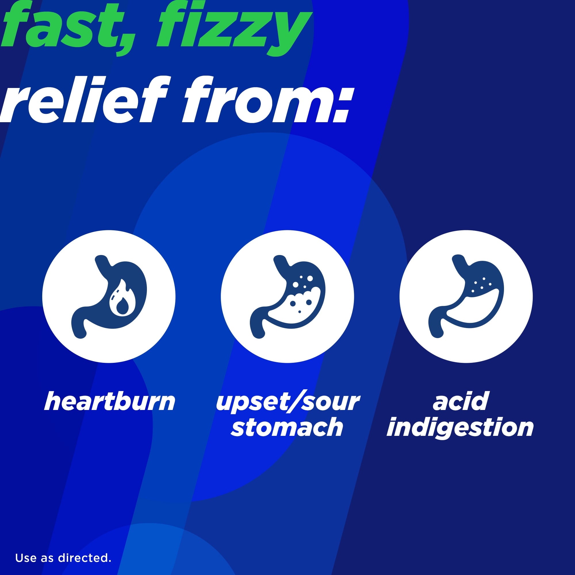 Alka-Seltzer Lemon Lime Heartburn Relief tablets, Fast Acid Indigestion Relief, 36 Ct