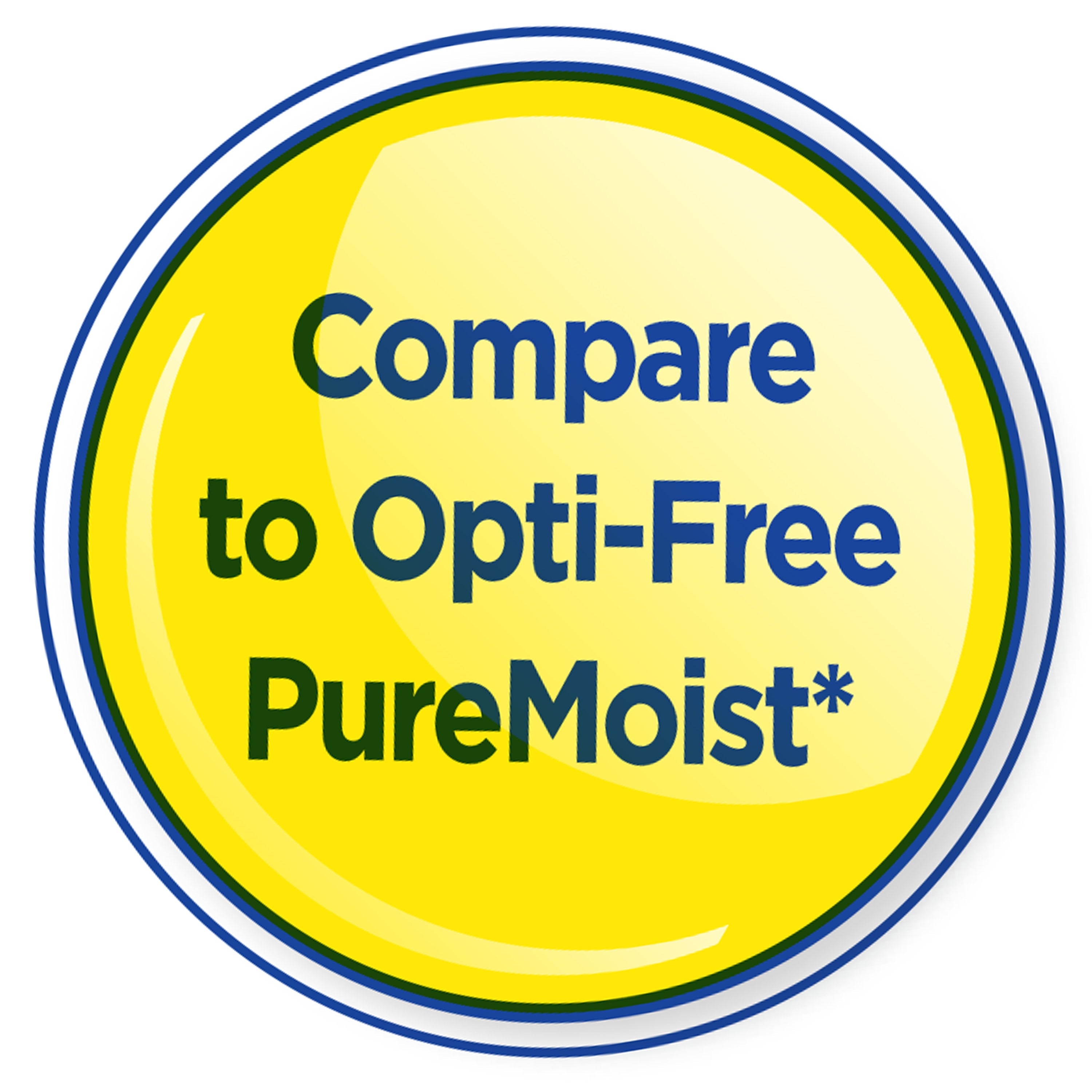 Equate Moisture Last Multi-Purpose Solution for Soft Contact Lenses, 24 fl oz (2x12 fl oz), Compare to Opti-Free Pure Moist