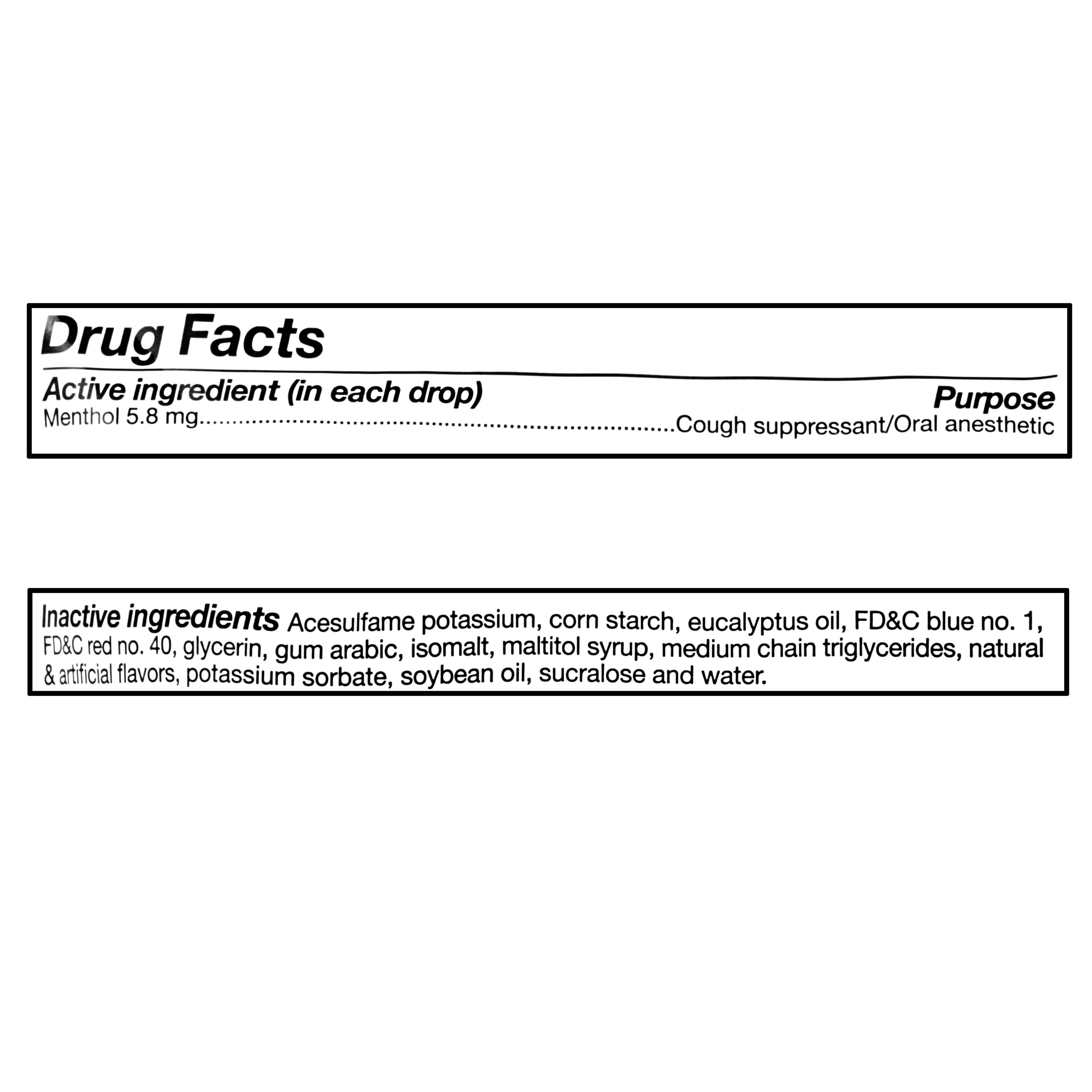 Equate Sugar Free Sore Throat and Cough Relief Menthol Cough Drops, Menthol Flavor, 70 Count, Compare to HALLS® Mountian Menthol Active Ingredient