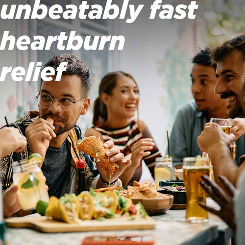 Alka-Seltzer Extra Strength Heartburn Relief Effervescent Antacid Tablets, Fast Acid Indigestion Relief, 24 Count