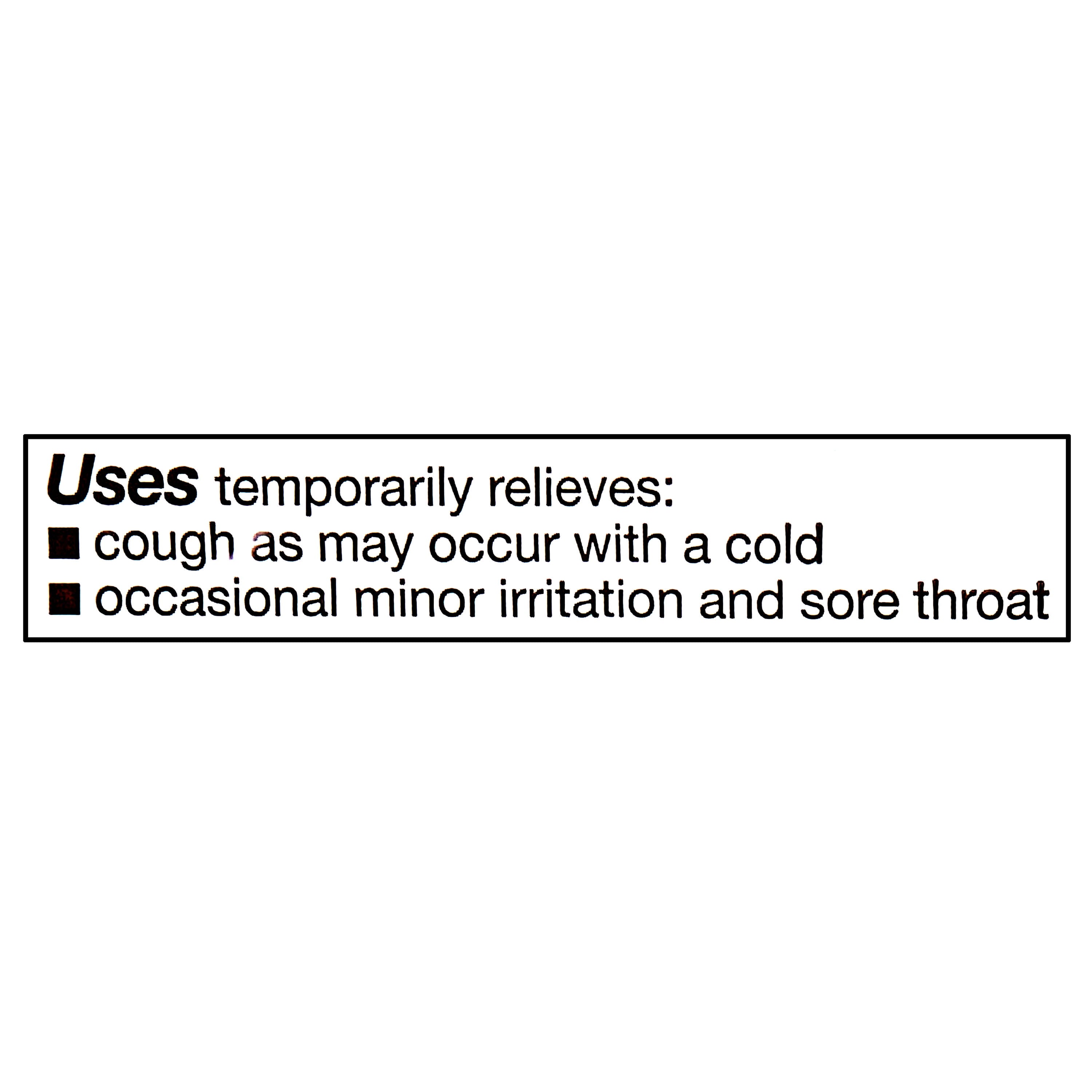 Equate Sore Throat and Cough Relief Menthol Cough Drops, Honey Lemon Flavor, 30 Count, Compare to HALLS® Honey Lemon Active Ingredient