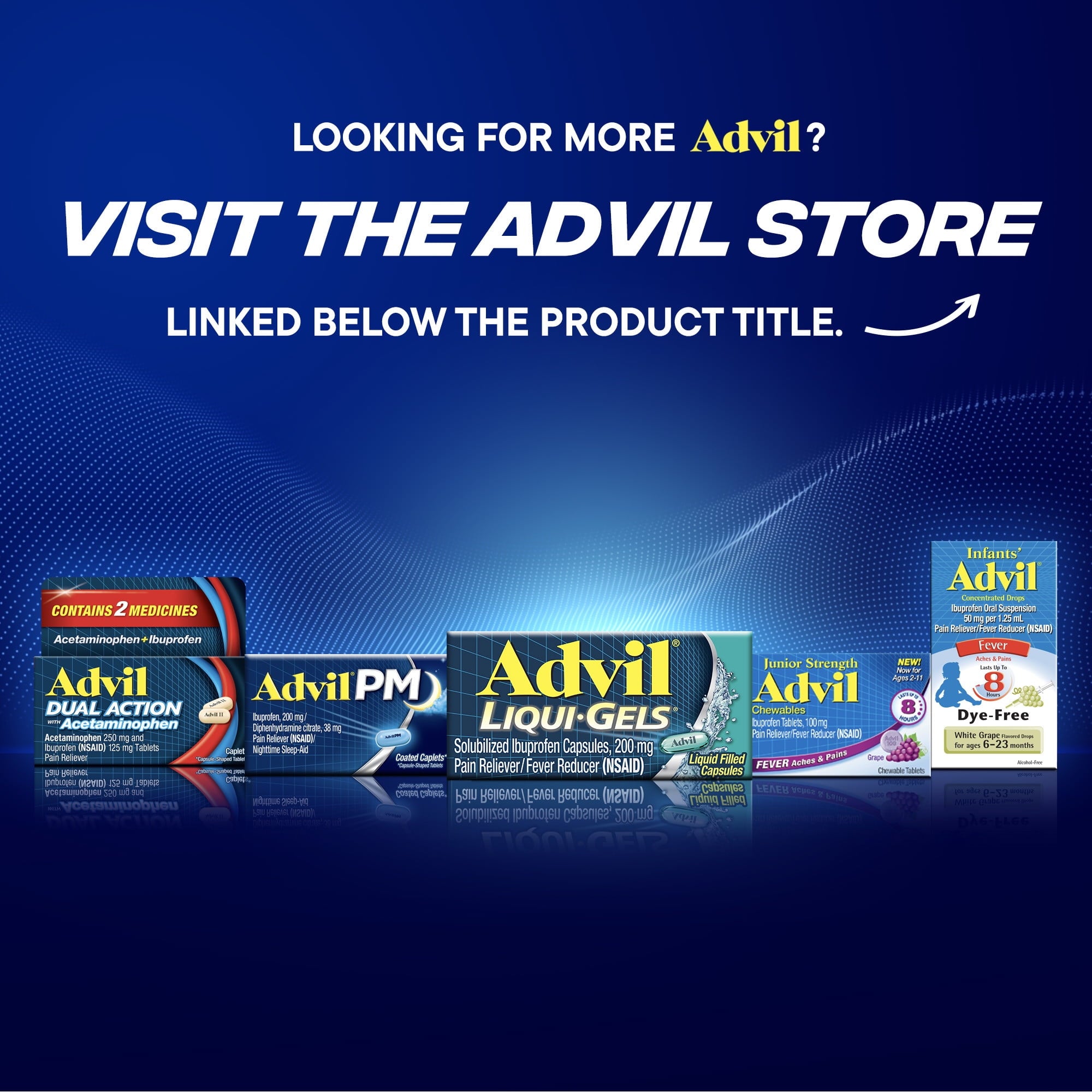 Advil PM Sleep Aid Pain Relievers, Ibuprofen, Diphenhydramine, Coated Caplet, 80 Count