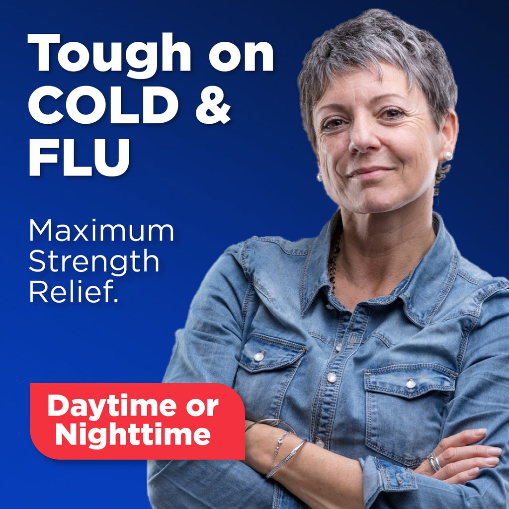 Equate Max Strength Severe Cold & Flu Relief Daytime and Nighttime Combo Pack, 12 fl oz