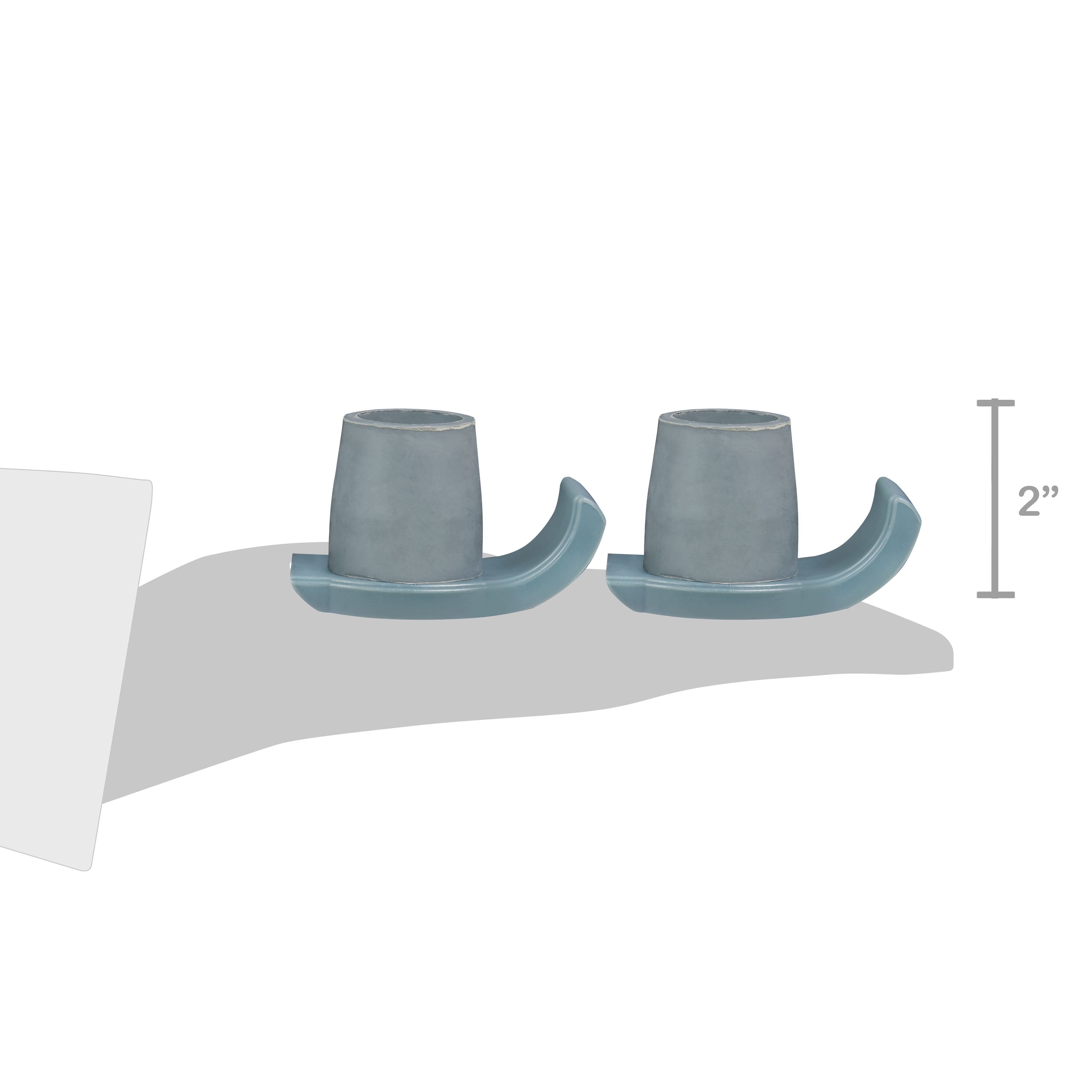 Equate Walker Ski Glides Mobility Walker Glides, 2 Counts