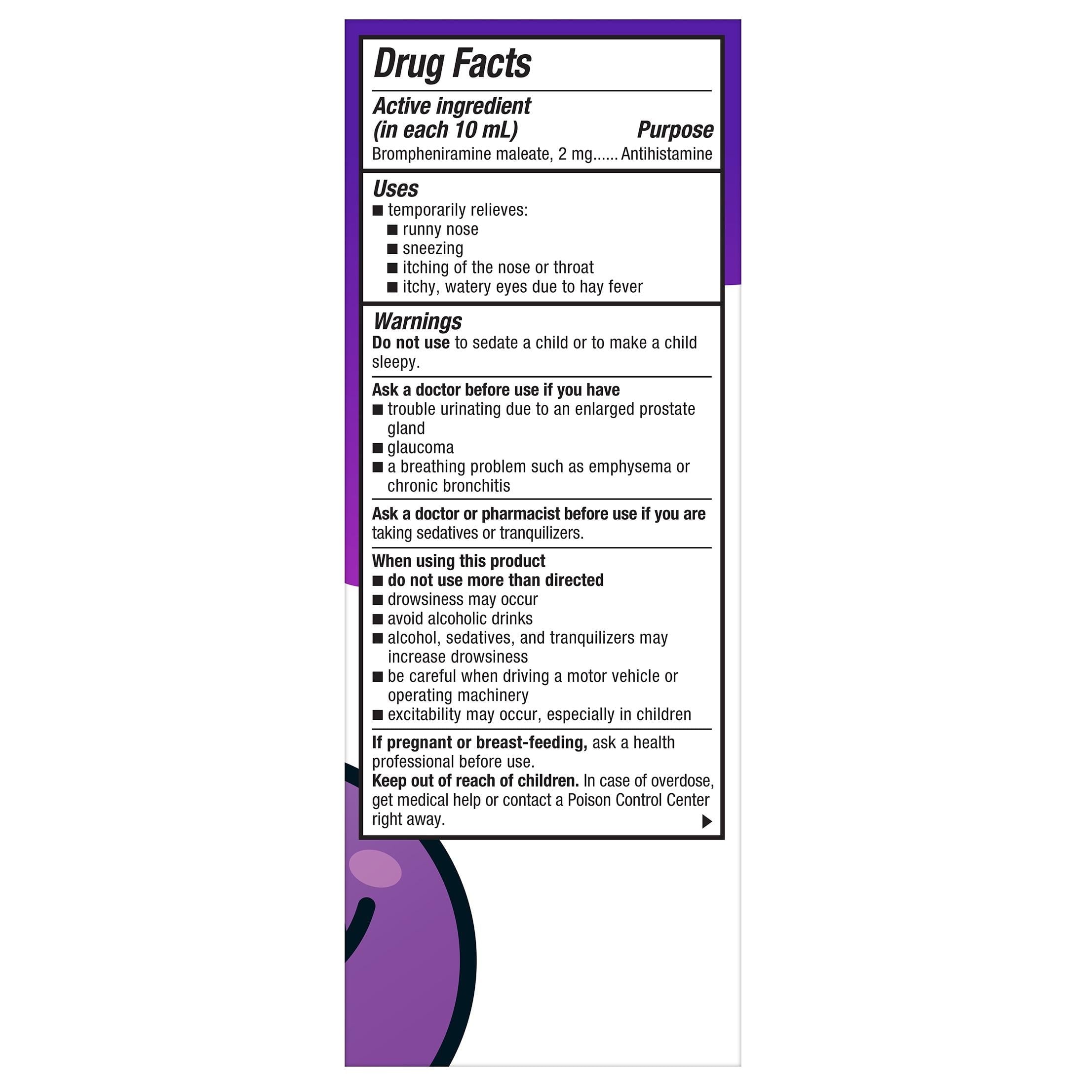 Dimetapp Childrens Cold & Allergy, 4oz