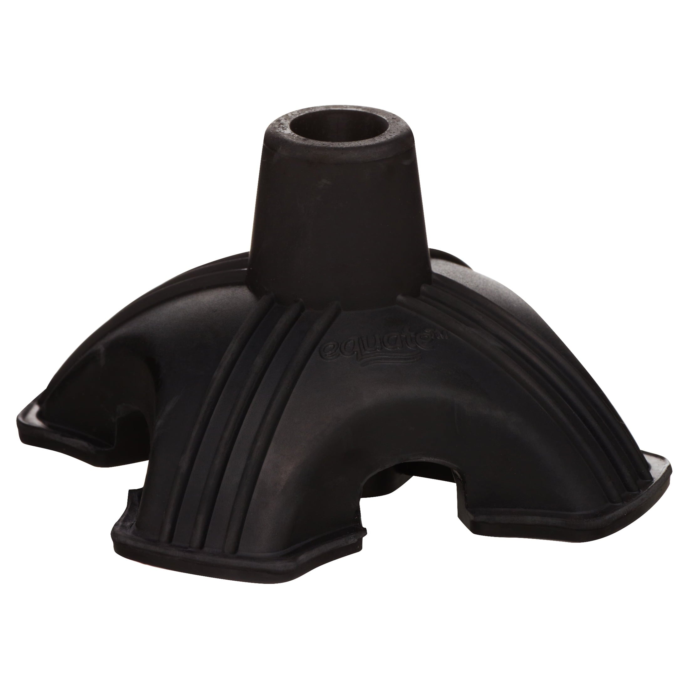 Equate Self-Standing Rubber Cane Tip, Fits 7/8" to 3/4" Cane Shafts