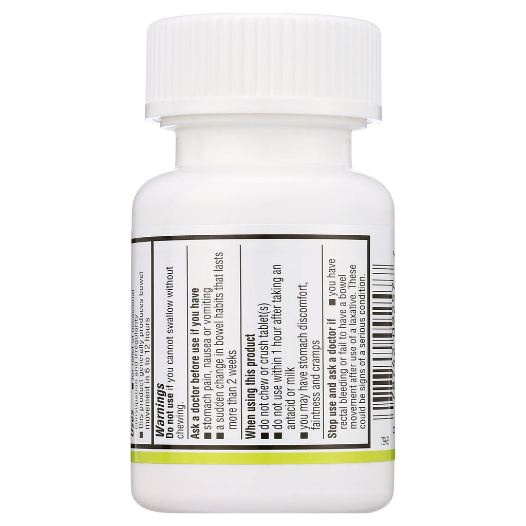 Equate Bisacodyl USP Constipation Relief Gentle Laxative Tablets, 5 mg, 100 Count