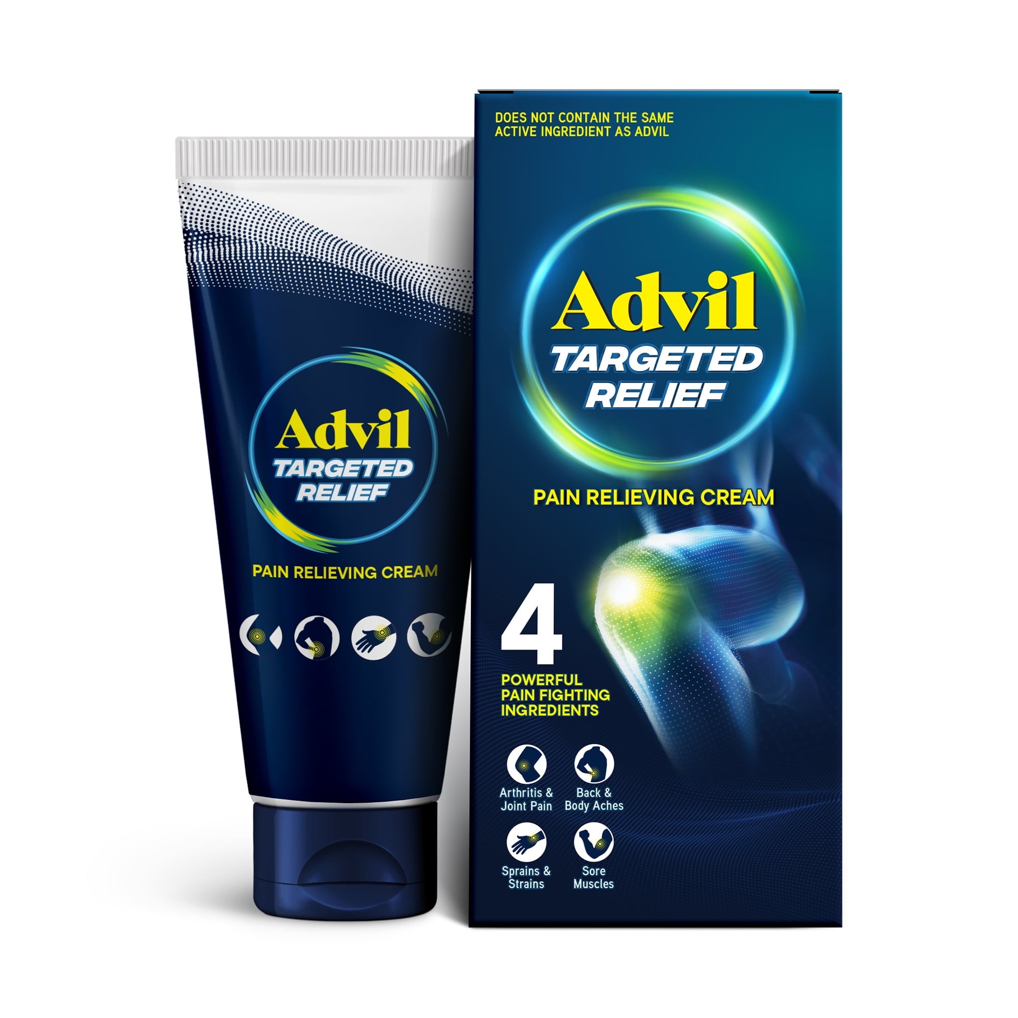 Advil Targeted Relief Pain Relieving Cream, Up to 8 Hours of Powerful Relief - 2.3 Oz
