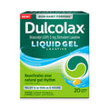 Dulcolax Stimulant Laxative Liquid Gels, Predictable & Effective Constipation Relief, Relieves Constipation Related Symptoms, Bisacodyl 5 mg, No Added Parabens, Gluten-Free & Sugar-Free, 20-Count