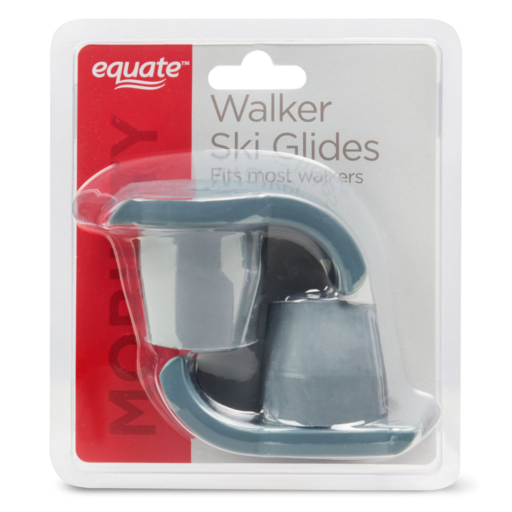 Equate Walker Ski Glides Mobility Walker Glides, 2 Counts