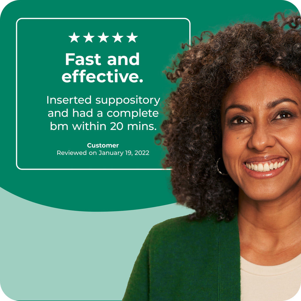 Dulcolax Stimulant Laxative Medicated Suppositories, Predictable & Effective Constipation Relief, Softens Stool, Bisacodyl 10 mg, 4 Count