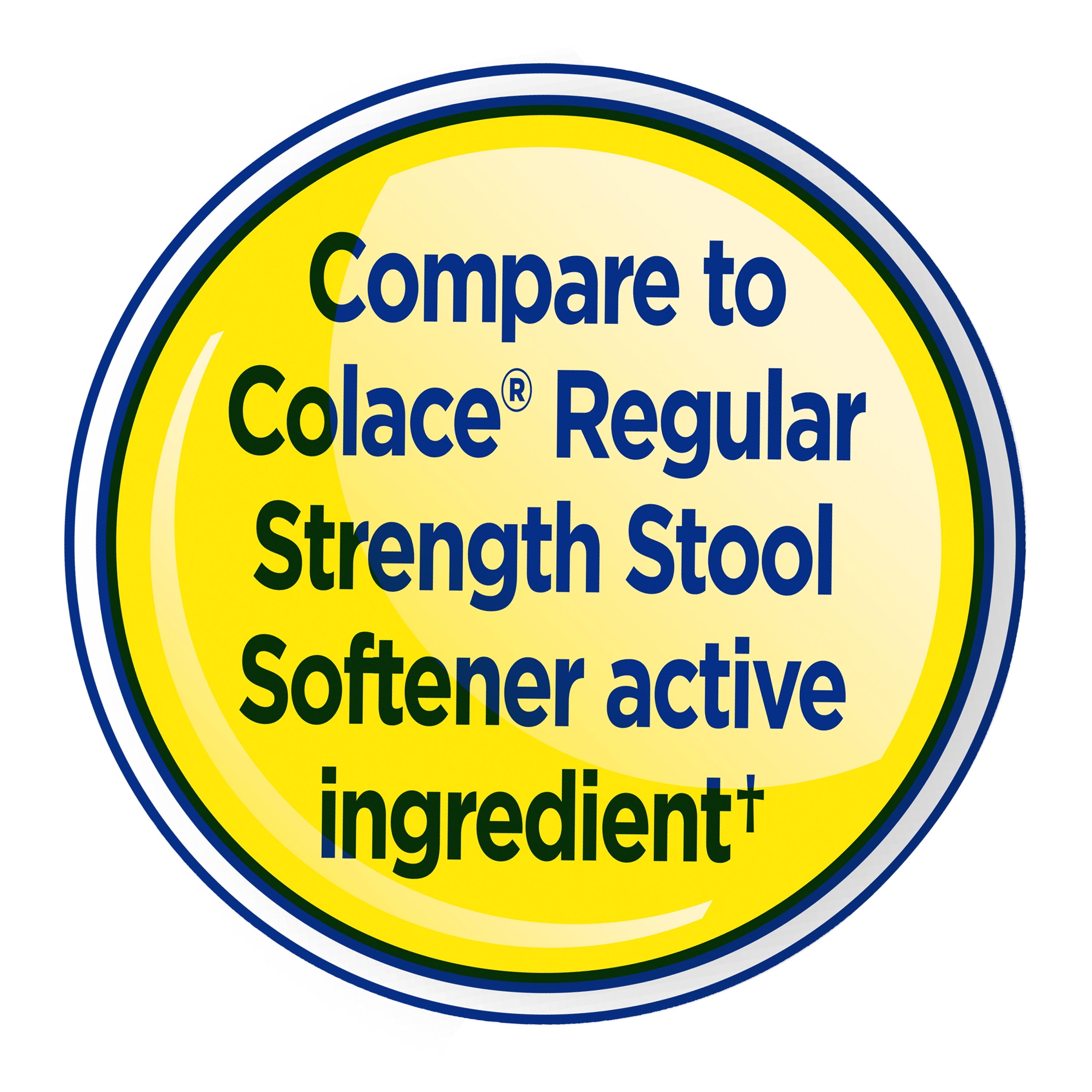 Equate Stool Softener Laxative Softgels, 100 mg, 400 Count, Compare to Colace® Regular Strength Stool Softener Active Ingredient