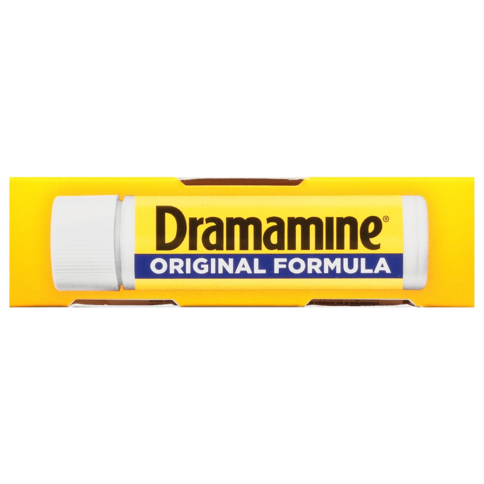 (2 pack) Dramamine Original, Motion Sickness Relief, Sensitive Stomach Travel Vial, 12 Count