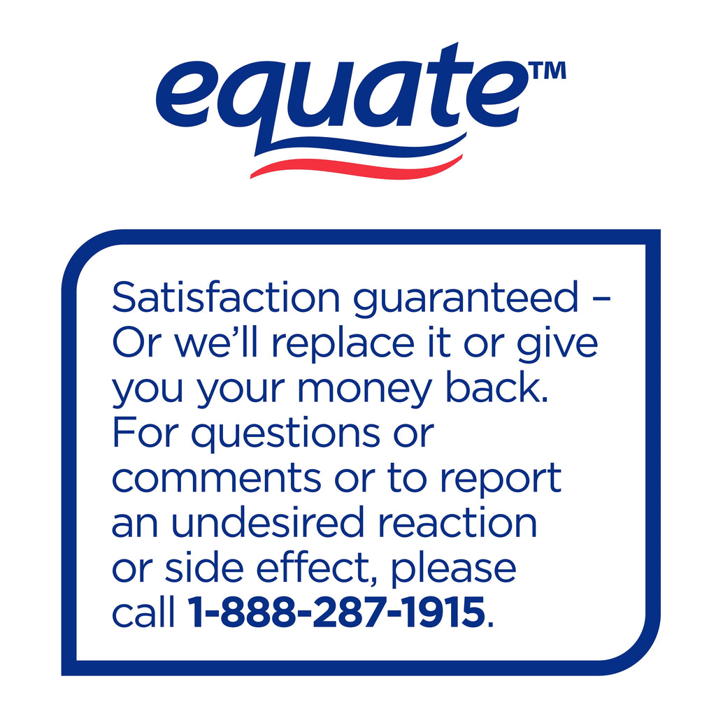 Equate Nitrile Exam Gloves, One Size Fits Most, 50 Count