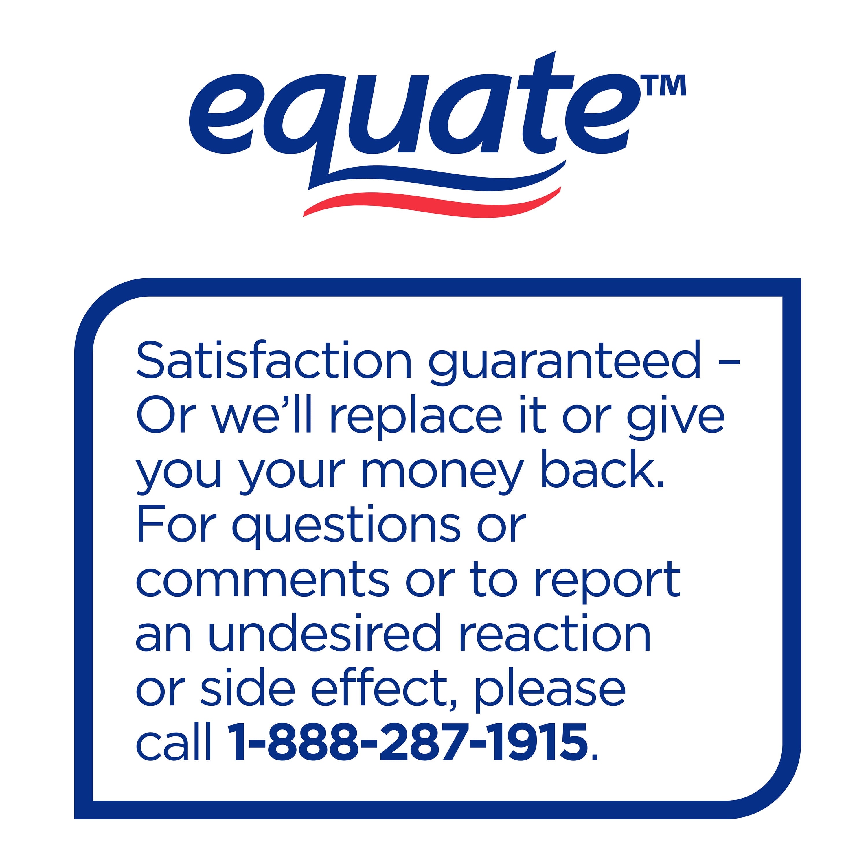 Equate Nitrile Exam Gloves, One Size Fits Most, 50 Count