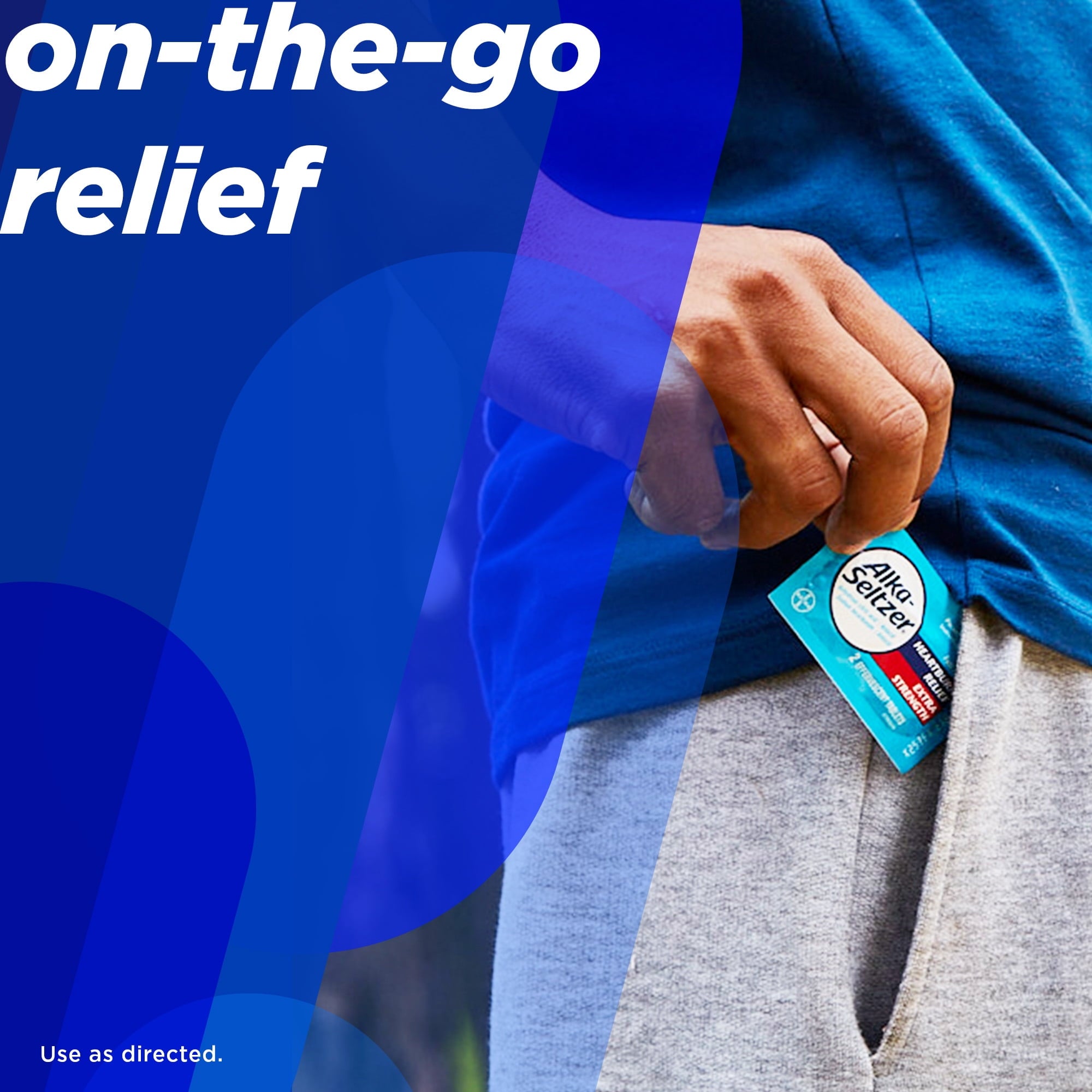 Alka-Seltzer Extra Strength Heartburn Relief Effervescent Antacid Tablets, 36 Ct