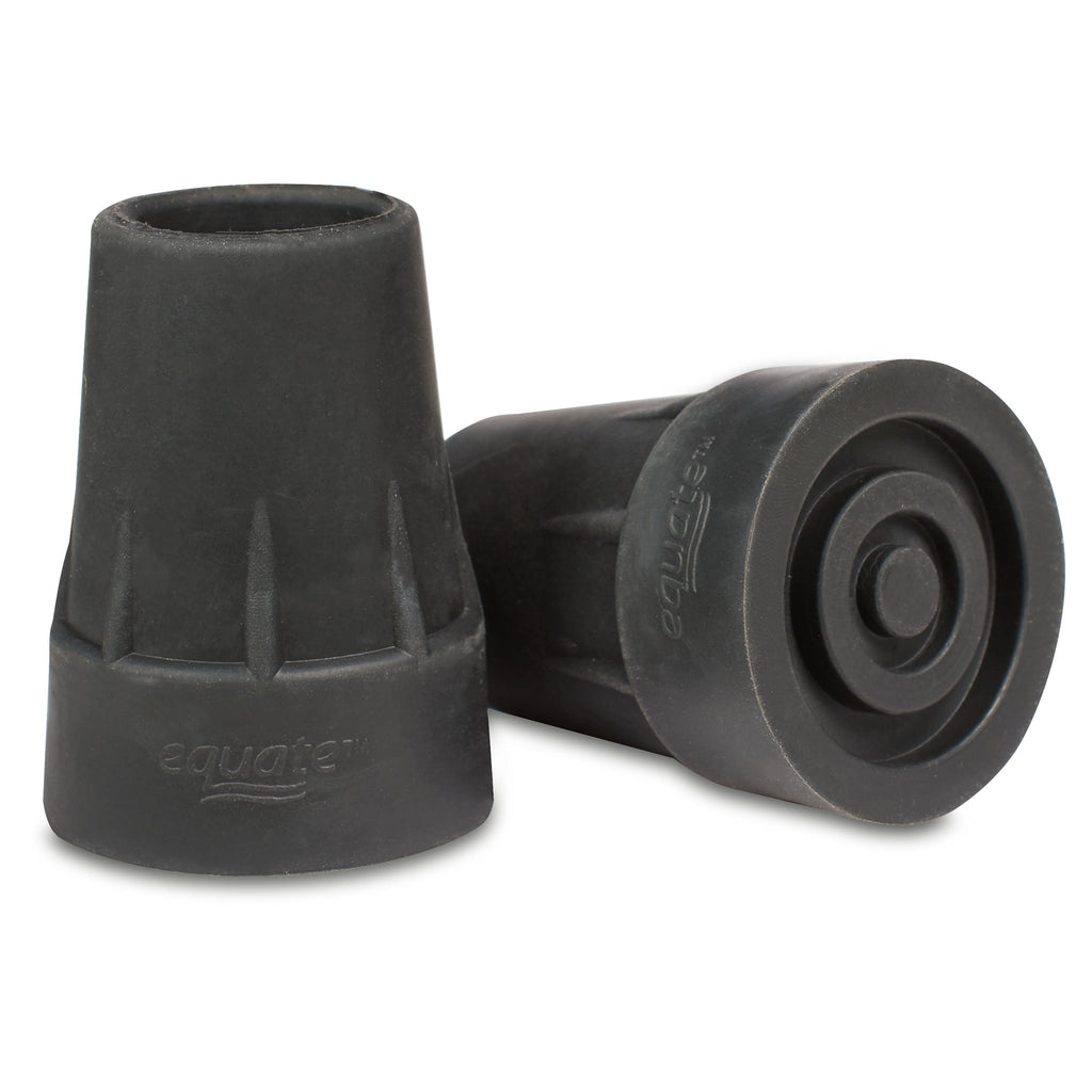 Equate 3/4" Rubber Cane Tips, 2 Count