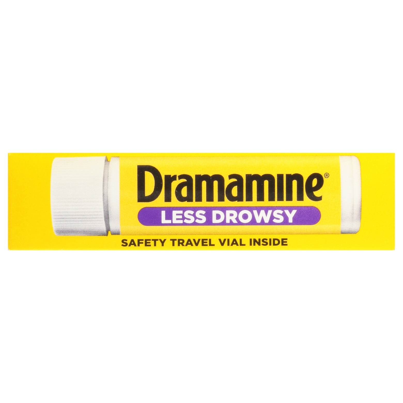 Dramamine All Day Less Drowsy, Motion Sickness Relief, Sensitive Stomach, 8 Count