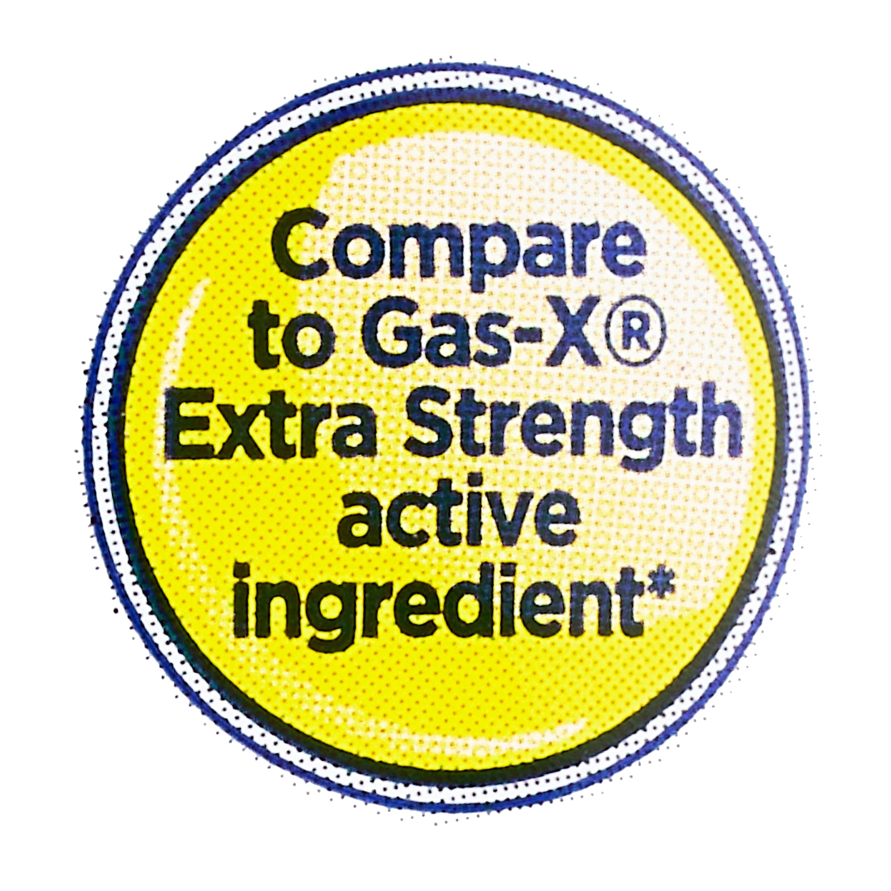 Equate Extra Strength Gas Relief Cherry Crème Chewable Tablets, 48 Count, Compare to Gas-X® Extra Strength Active Ingredients