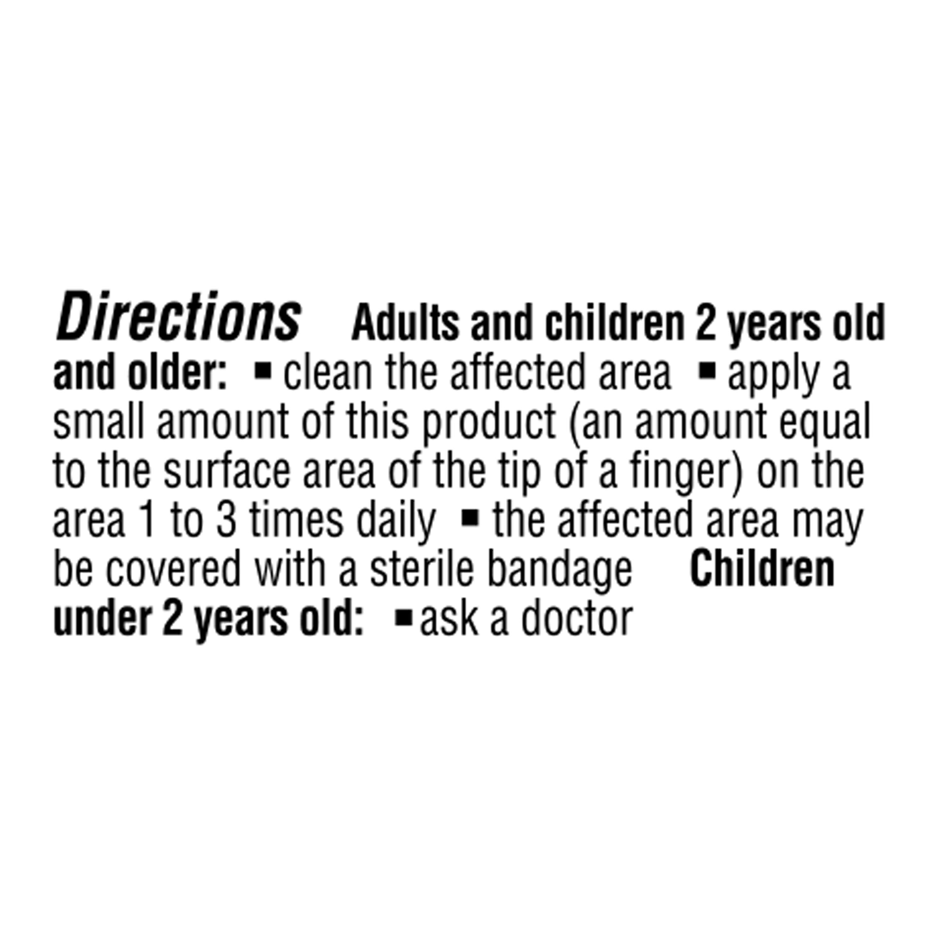 Equate Maximum Strength Antibiotic First Aid Ointment + Pain, Itch, and Scar Relief, 1oz, Compare to Neosporin® + Pain, Itch, Scar Active Ingredients