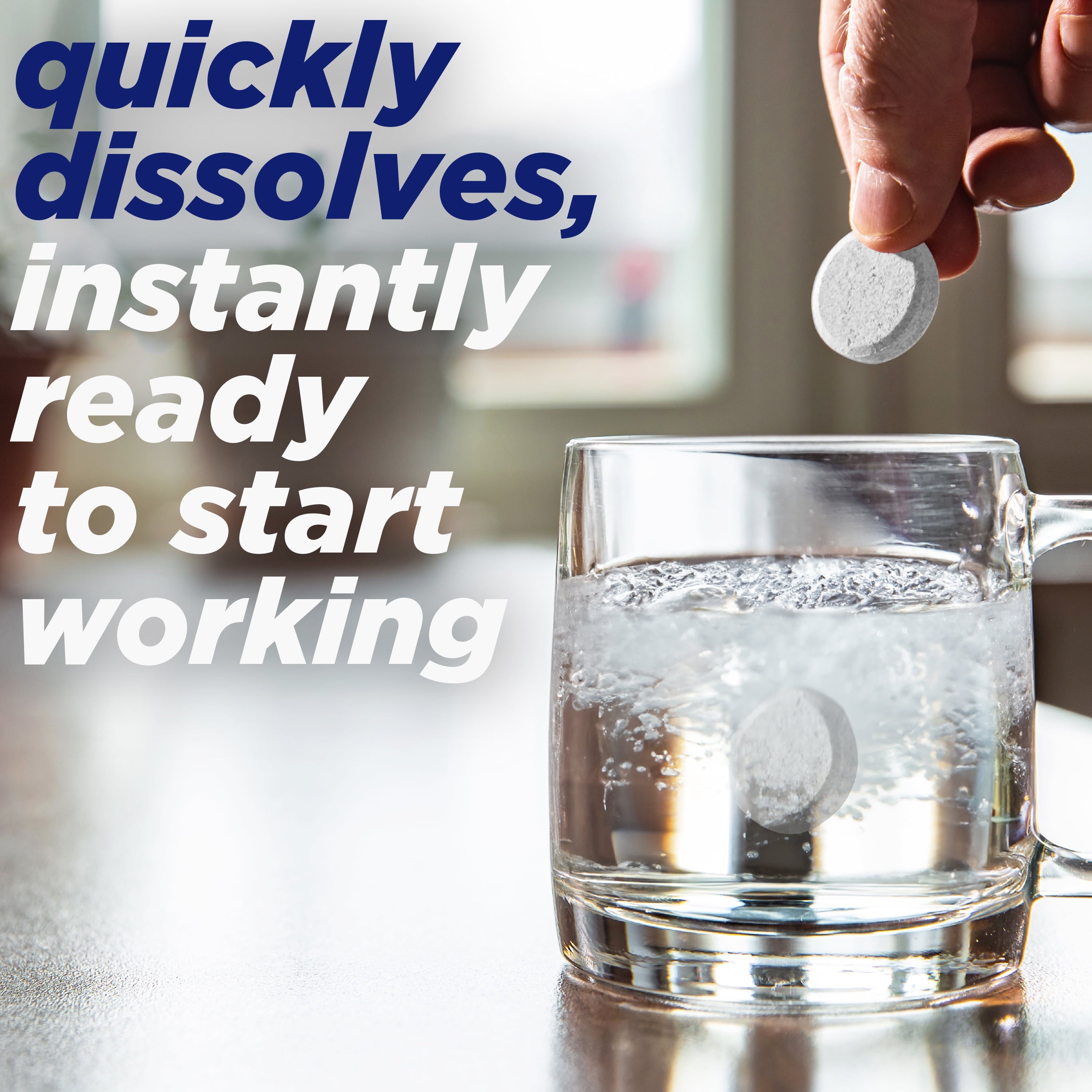 Alka-Seltzer Plus Powerfast Fizz Severe Cold & Flu Medicine, Citrus Effervescent Tablets, 24 Count