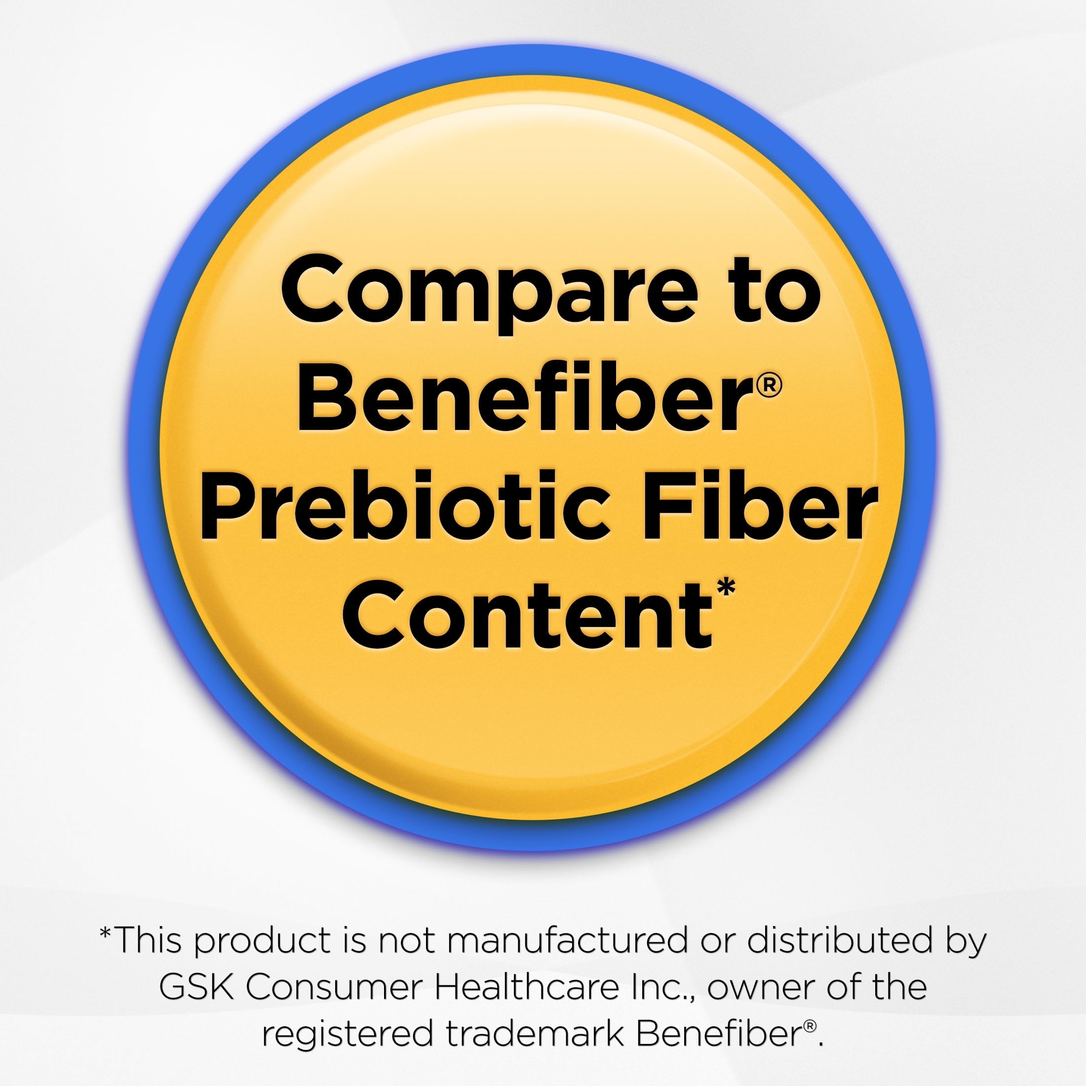 Equate Sugar Free Fiber Supplement Powder, 17.6 oz, Compare to Benefiber® Prebiotic Fiber Content