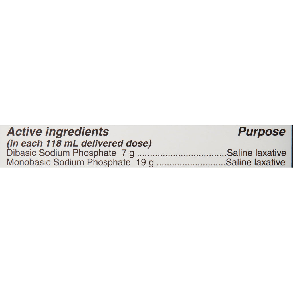 Equate Enema Sodium Phosphates Saline Laxative, 4.5 fl. oz., 6 Count