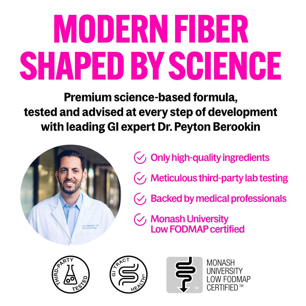 BelliWelli Daily Fiber Supplement with Probiotics, Electrolytes, and Collagen - Watermelon, 6.4 oz