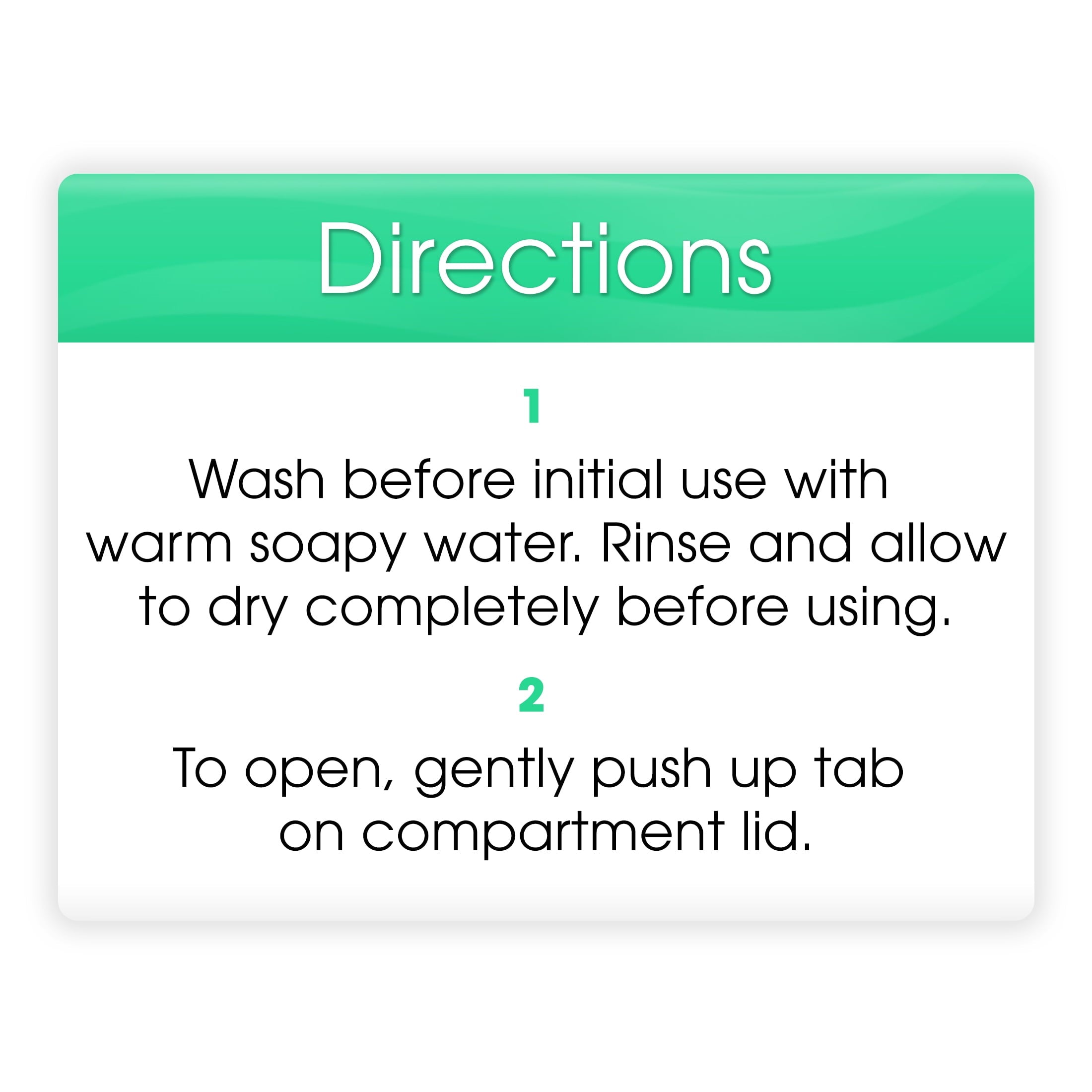 Equate Weekly Pill Planner and Pill Box Organizer, Contains 7 Compartments, Compact, Travel-Friendly