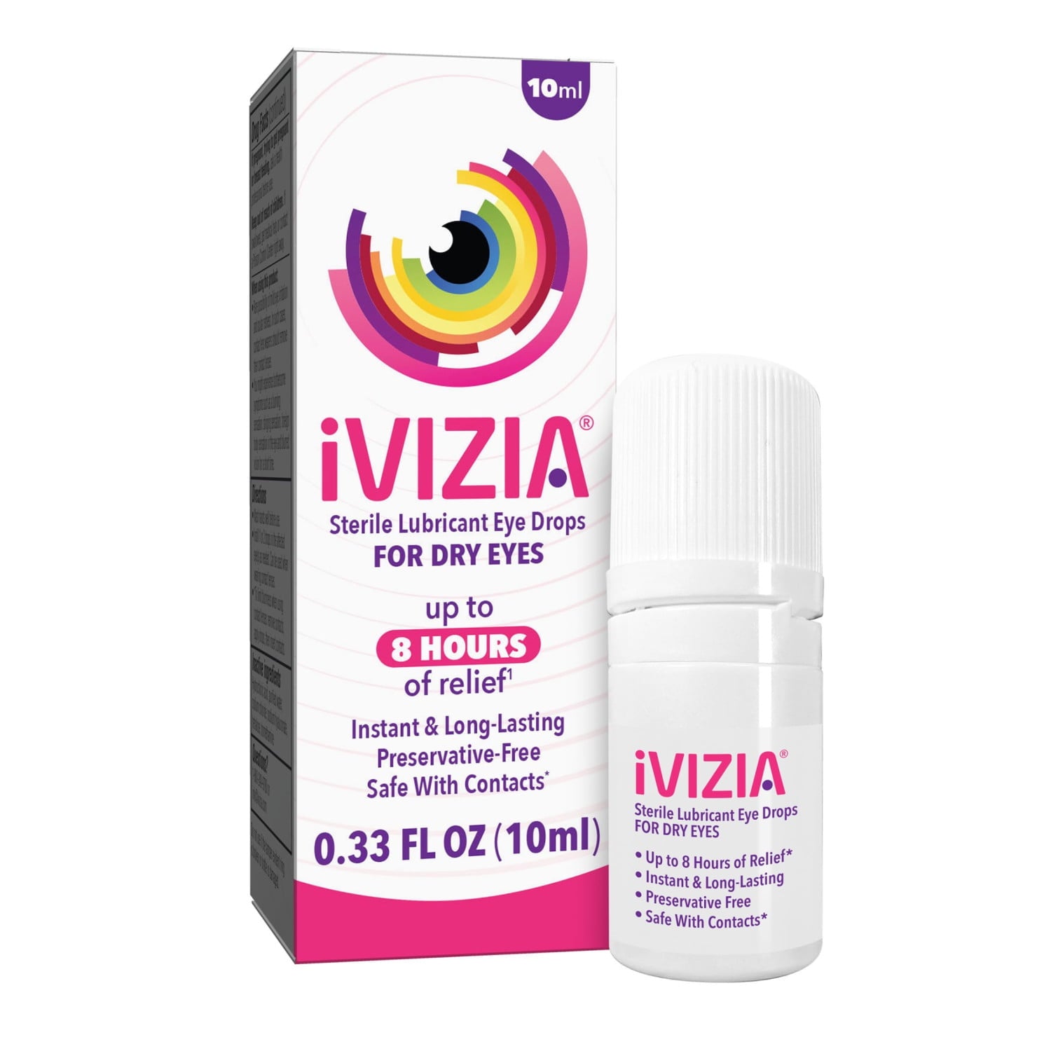 iVIZIA Dry Eye Drops, Preservative-Free, 10ml Bottle